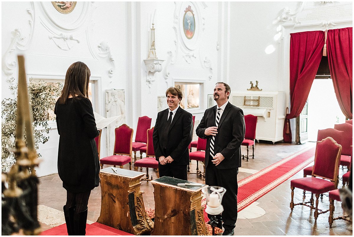 same sex elopement in tuscany