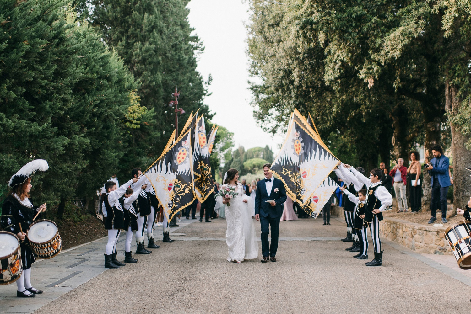 catholic wedding in Tuscany